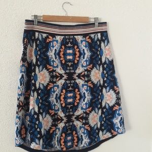 Sweater knit A line skirt